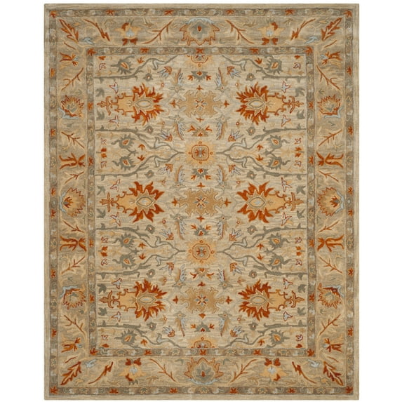 SAFAVIEH Antiquity Aloysius Oriental Wool Area Rug, Beige/Multi, 8' x 10'