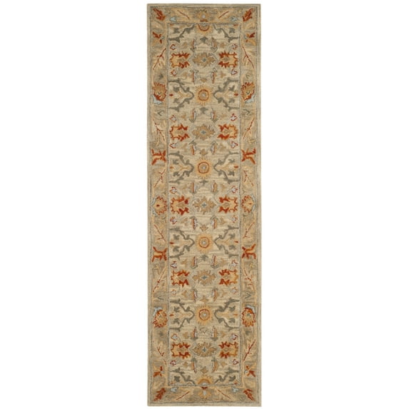 SAFAVIEH Antiquity Aloysius Oriental Wool Runner Rug, Beige/Multi, 2'3" x 6'