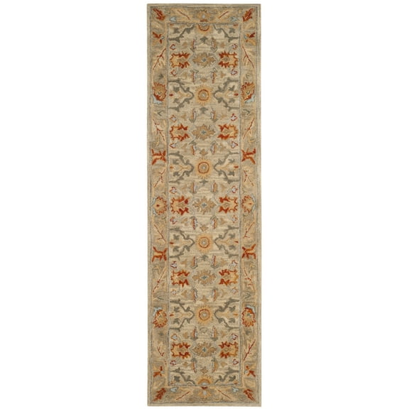 SAFAVIEH Antiquity Aloysius Oriental Wool Runner Rug, Beige/Multi, 2'3" x 6'