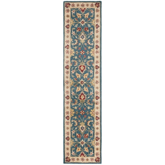 SAFAVIEH Antiquity Anderson Oriental Wool Runner Rug, Blue/Beige, 2'3" x 10'