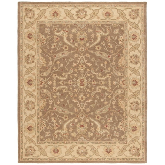 SAFAVIEH Antiquity Beaufort Oriental Wool Area Rug, Brown/Gold, 9'6" x 13'6"