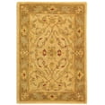 thumbnail image 1 of SAFAVIEH Antiquity Beaufort Traditional Floral Wool Area Rug, Ivory/Brown, 2'3" x 4', 1 of 7