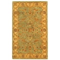thumbnail image 1 of SAFAVIEH Antiquity Beaufort Traditional Floral Wool Area Rug, Teal/Beige, 4' x 6', 1 of 8