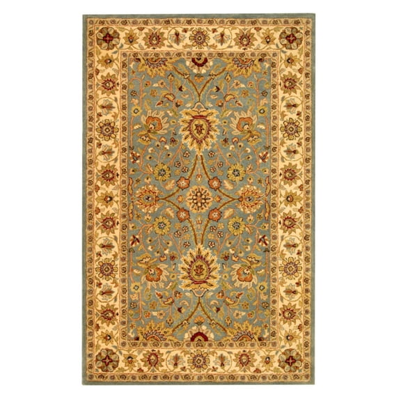 Safavieh Antiquities AT249A Area Rug - Light Blue/Ivory