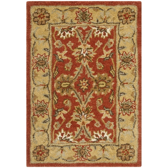 SAFAVIEH Antiquity Beaumont Oriental Area Rug, Rust/Gold, 2'3" x 4'