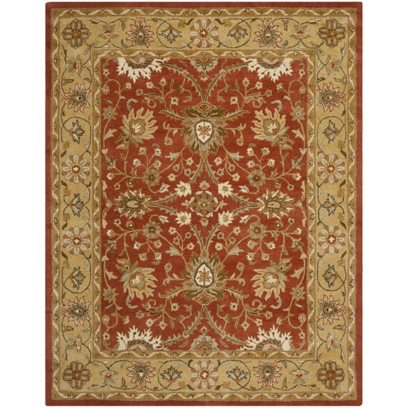 SAFAVIEH Antiquity Beaumont Oriental Area Rug, Rust/Gold, 8'3" x 11'