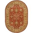 thumbnail image 1 of SAFAVIEH Antiquity Beaumont Traditional Wool Area Rug, Rust/Gold, 7'6" x 9'6" Oval, 1 of 12