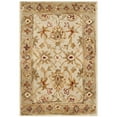 thumbnail image 1 of SAFAVIEH Antiquity Bernadette Floral Bordered Wool Area Rug, Grey Beige/Sage, 2' x 3', 1 of 9