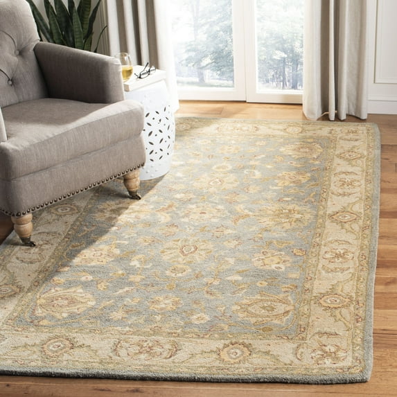 Safavieh Antiquity Bethanie Oriental Wool Area Rug, Blue/Beige, 2' x 3'
