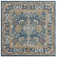 thumbnail image 1 of SAFAVIEH Antiquity Caelestinus Oriental Wool Area Rug, Dark Blue/Multi, 8' x 8' Square, 1 of 11