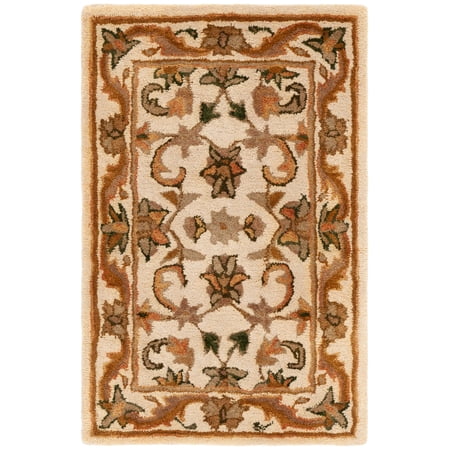 SAFAVIEH Antiquity Carmella Oriental Wool Area Rug, Gold, 2' x 3'