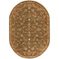 thumbnail image 1 of SAFAVIEH Antiquity Carmella Oriental Wool Area Rug, Olive/Gold, 4'6" x 6'6" Oval, 1 of 12