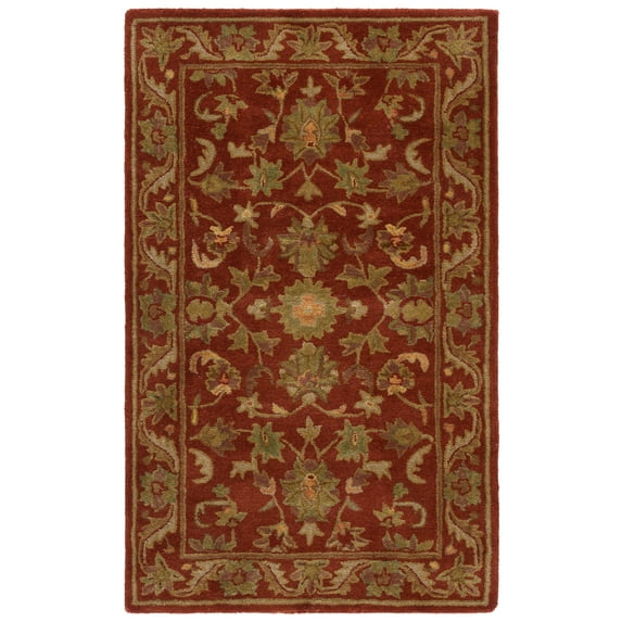 SAFAVIEH Antiquity Carmella Oriental Wool Area Rug, Red, 3' x 5'