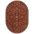 thumbnail image 1 of SAFAVIEH Antiquity Carmella Oriental Wool Area Rug, Red, 4'6" x 6'6" Oval, 1 of 11