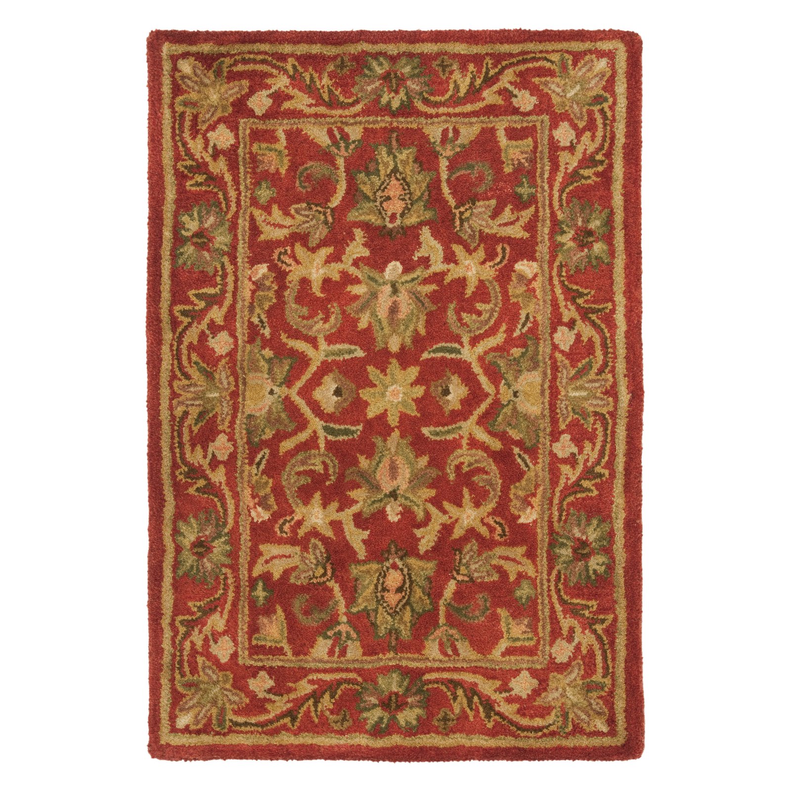 Antiquity Red Wool 6' x 9' Hand Tufted Area Rug