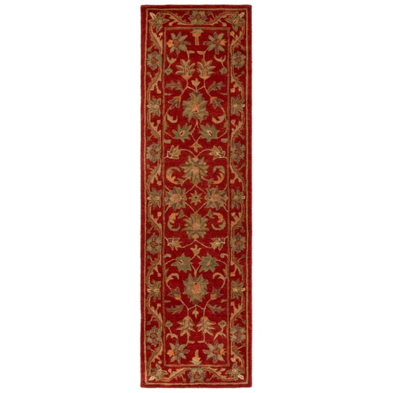 SAFAVIEH Antiquity Carmella Oriental Wool Runner Rug, Red, 2'3" x 10'