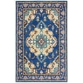 thumbnail image 1 of SAFAVIEH Antiquity Christopher Oriental Area Rug, Blue/Ivory, 6' x 9', 1 of 7