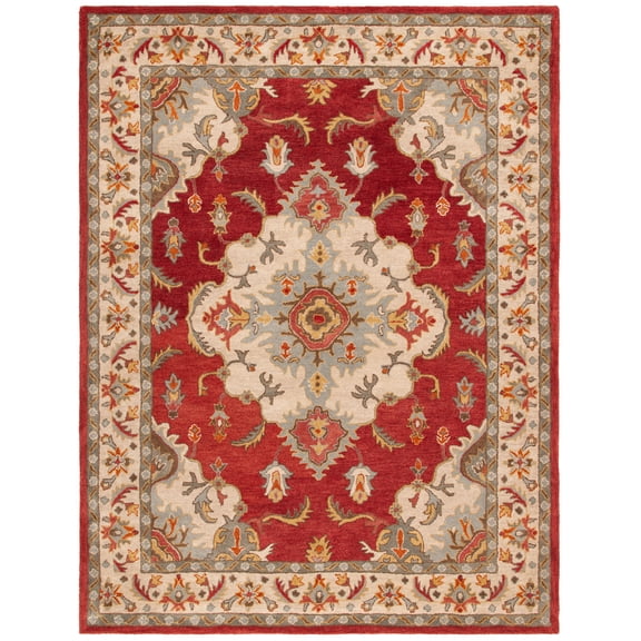 SAFAVIEH Antiquity Christopher Oriental Area Rug, Red/Grey, 8' x 10'