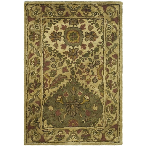 SAFAVIEH Antiquity Clarisse Oriental Wool Area Rug, Beige, 2' x 3'