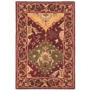 SAFAVIEH Antiquity Clarisse Oriental Wool Area Rug, Wine, 2'3" x 4'