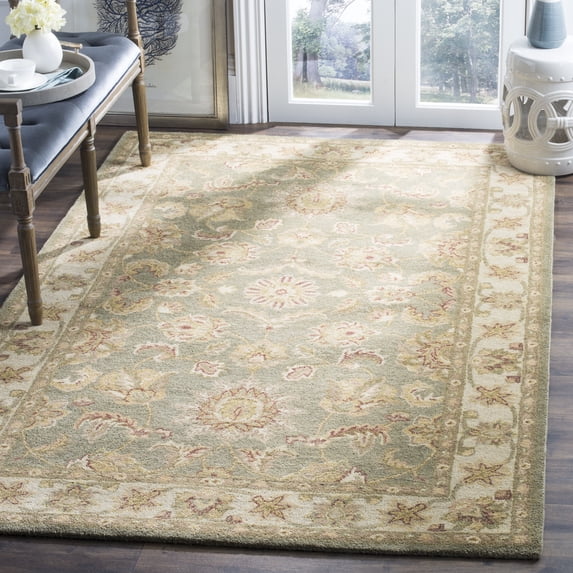 Safavieh Antiquity Clematis Oriental Wool Area Rug, Green/Gold, 11' x 15'