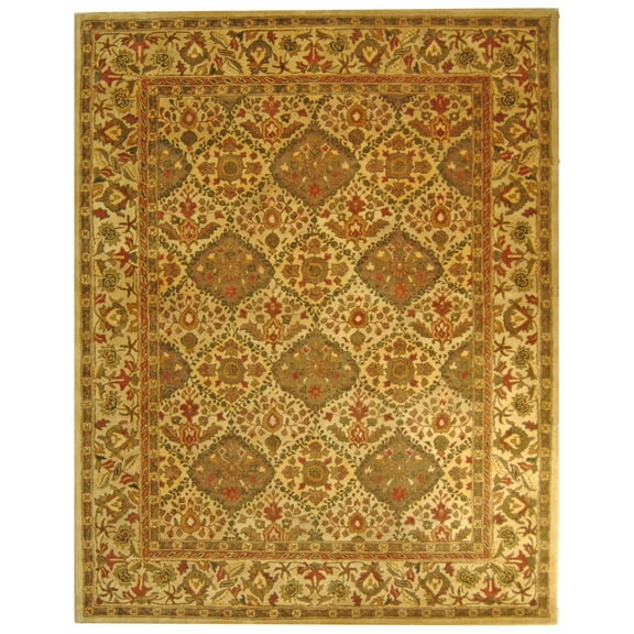 SAFAVIEH Antiquity Collection AT57D Handmade Beige Rug