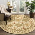 thumbnail image 1 of Safavieh Antiquity Clarisse Oriental Wool Area Rug, Beige, 8' x 8' Round, 1 of 8