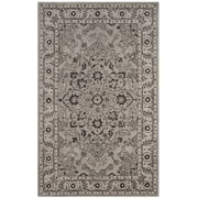 SAFAVIEH Antiquity Conway Oriental Wool Area Rug, Gray/Beige, 5' x 8'