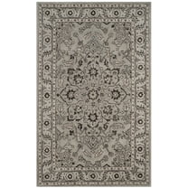 SAFAVIEH Antiquity Conway Oriental Wool Area Rug, Gray/Beige, 5' x 8'