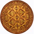 thumbnail image 1 of SAFAVIEH Antiquity Diarmait Oriental Wool Area Rug, Wine/Gold, 3'6" x 3'6" Round, 1 of 11