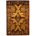 thumbnail image 1 of SAFAVIEH Antiquity Diarmait Oriental Wool Area Rug, Wine/Gold, 2'3" x 4', 1 of 11
