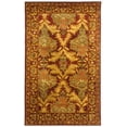 thumbnail image 1 of SAFAVIEH Antiquity Diarmait Oriental Wool Area Rug, Wine/Gold, 4' x 6', 1 of 11