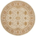 thumbnail image 1 of SAFAVIEH Antiquity Domhnall Oriental Wool Area Rug, Ivory/Light Green, 8' x 8' Round, 1 of 8