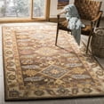 thumbnail image 1 of SAFAVIEH Antiquity Donnchad Traditional Wool Area Rug, Dark Brown/Ivory, 5' x 8', 1 of 7