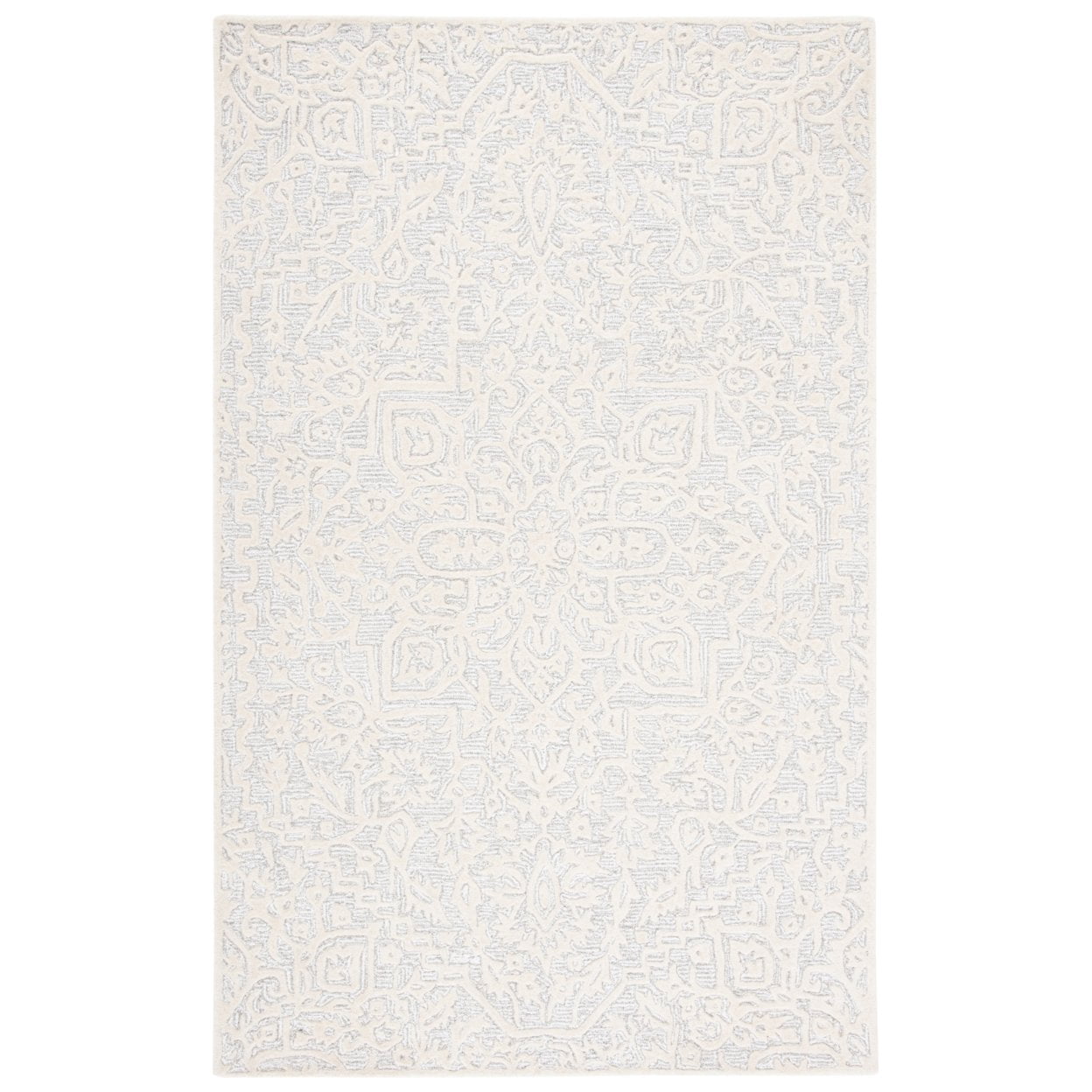 SAFAVIEH Antiquity Doroteja Oriental Area Rug, Silver/Ivory, 5' x 8'
