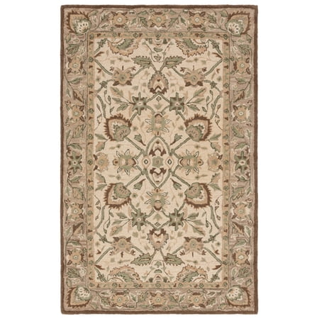 SAFAVIEH Antiquity Jaki Oriental Wool Area Rug, Ivory/Beige, 2' x 3'