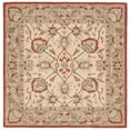 thumbnail image 1 of SAFAVIEH Antiquity Jaki Oriental Wool Area Rug, Rust/Ivory, 6' x 6' Square, 1 of 11