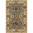 thumbnail image 1 of SAFAVIEH Antiquity Langston Floral Bordered Wool Area Rug, Blue/Ivory, 2' x 3', 1 of 8