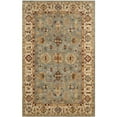 thumbnail image 1 of SAFAVIEH Antiquity Langston Floral Bordered Wool Area Rug, Blue/Ivory, 6' x 9', 1 of 8