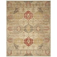 thumbnail image 1 of SAFAVIEH Antiquity Lennox Bordered Wool Area Rug, Beige/Multi, 9'6" x 13'6", 1 of 8