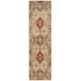 thumbnail image 1 of SAFAVIEH Antiquity Lennox Bordered Wool Runner Rug, Beige/Multi, 2'3" x 12', 1 of 8