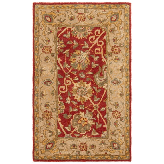 SAFAVIEH Antiquity Lilibeth Oriental Wool Area Rug, Rust, 4' x 6'
