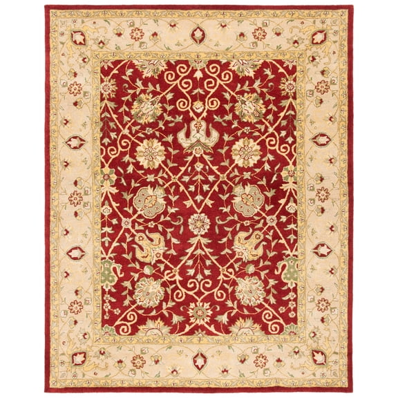 SAFAVIEH Antiquity Lilibeth Oriental Wool Area Rug, Rust, 7'6" x 9'6"