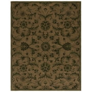 SAFAVIEH Antiquity May Floral Vines Wool Area Rug, Olive/Green, 9' x 12'