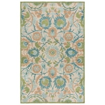 SAFAVIEH Antiquity Raschelle Oriental Wool Area Rug, Ivory/Green, 4' x 6'