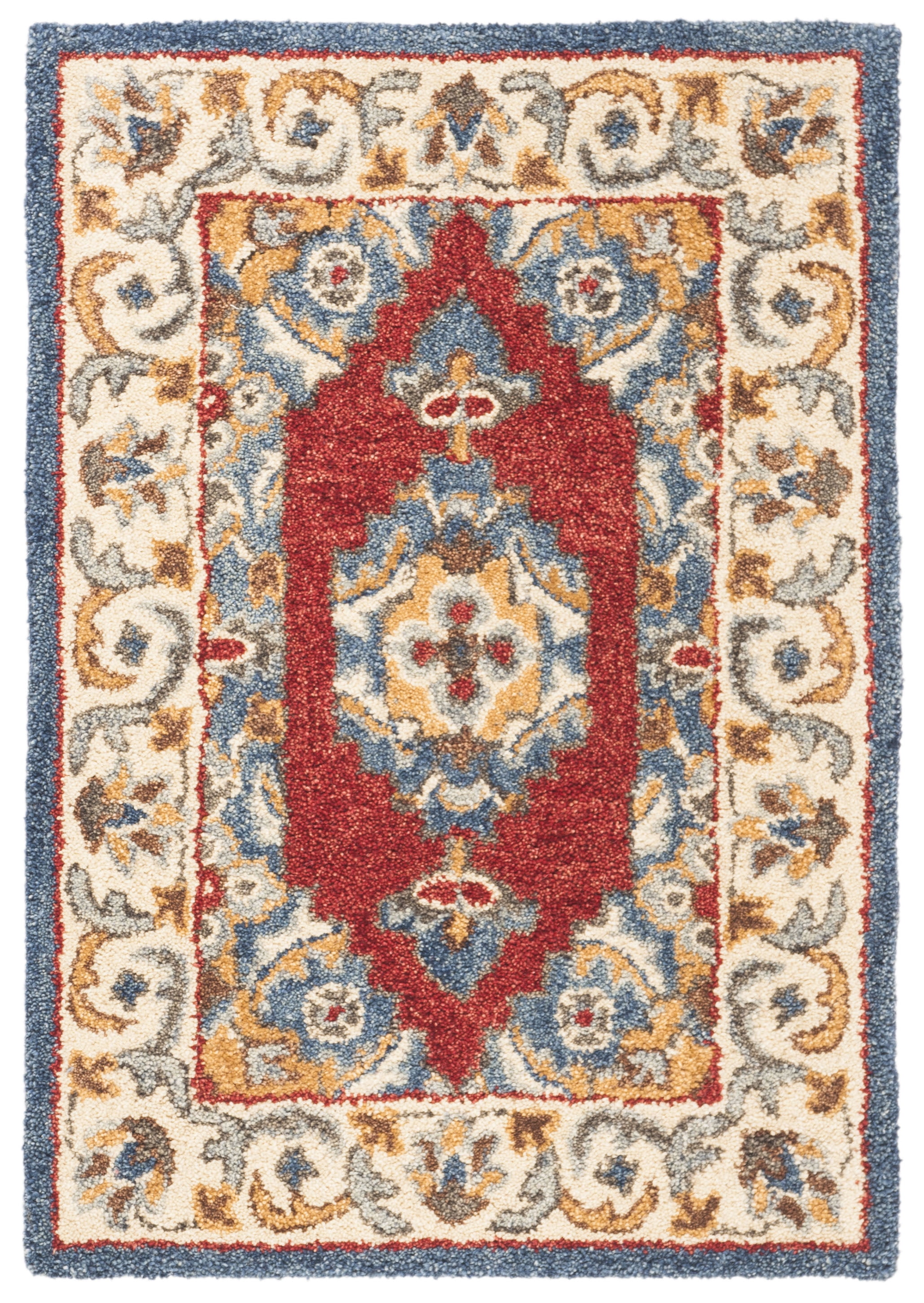 SAFAVIEH Antiquity Shawn Oriental Area Rug, Blue/Red, 3' x 5'