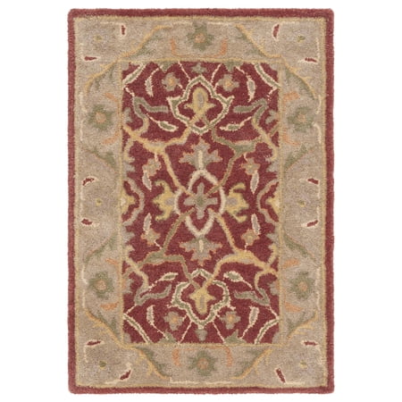 SAFAVIEH Antiquity Toireasa Oriental Wool Area Rug, Rust, 2' x 3'