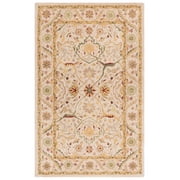 SAFAVIEH Antiquity Toireasa Oriental Wool Area Rug, Ivory, 5' x 8'