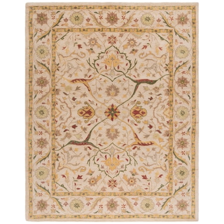 SAFAVIEH Antiquity Toireasa Oriental Wool Area Rug, Ivory, 8'3" x 11'