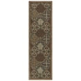 thumbnail image 1 of SAFAVIEH Antiquity Trafford Floral Geometric Wool Runner Rug, Light Blue/Gold, 2'3" x 10', 1 of 11